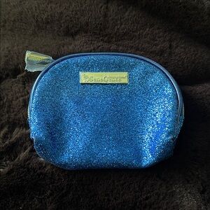 SeneGence Sparkling Blue Makeup Pouch